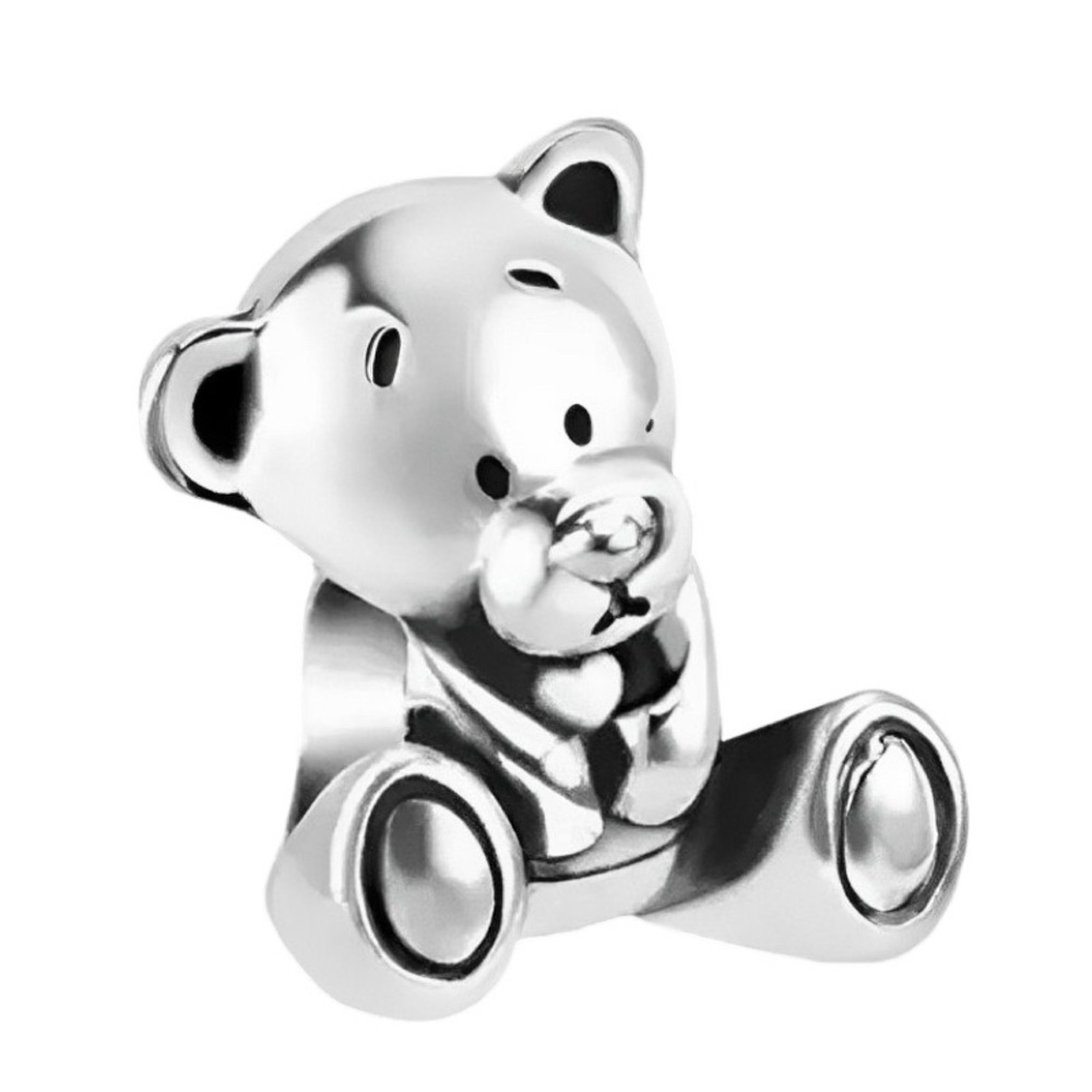 Bashful Bear Charm